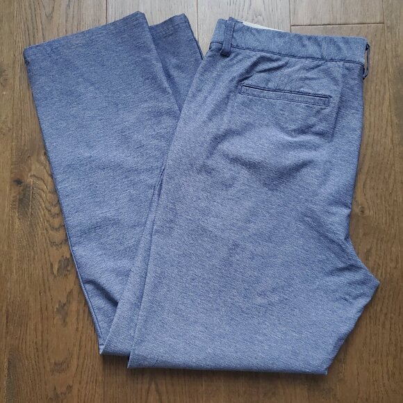 ADIDAS Men's Sport Slacks Blue Activewear Pants 38 x 32 Pockets Lightweight - Picture 5 of 9